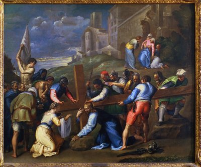 Christ on the Road to Calvary by Battista Franco